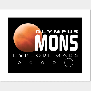 Olympus Mons Explore Mars Posters and Art